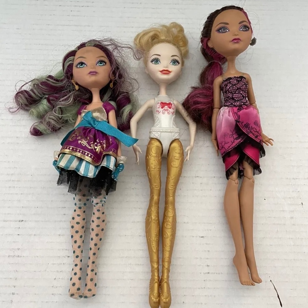 Mattel Ever After High Lot of 3 Dolls